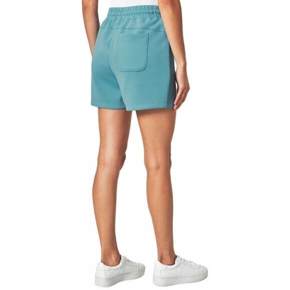 Mondetta Ladies' Ribbed‎ Scuba Active Short Blue (Adriatic) Size X-Large NEW! - Picture 2 of 4